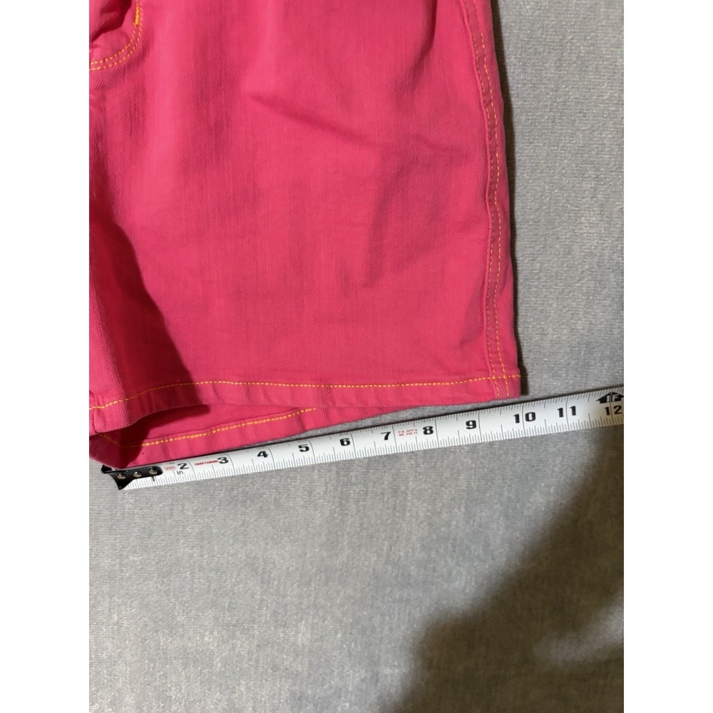 Judy Blue Shorts Womens XL Pink High Rise Denim 5-Pocket Garment Dyed Stretch - Picture 9 of 12